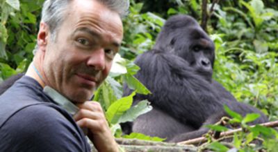 Hannes Jaennicke and Gorilla