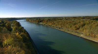 View to the Kiel Canal