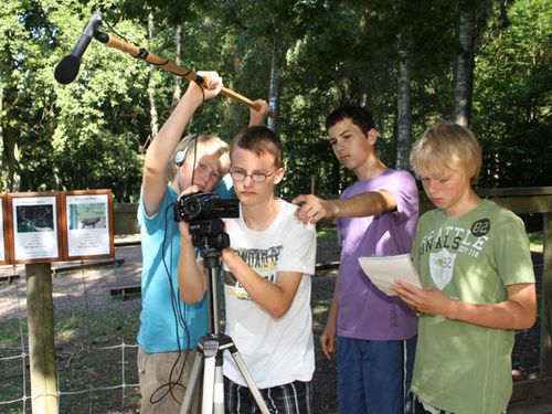 Jungfilmer in Aktion