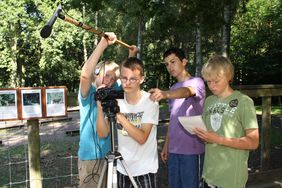 Jungfilmer in Aktion